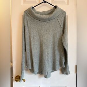 Women's Ribbed Sweater - Green